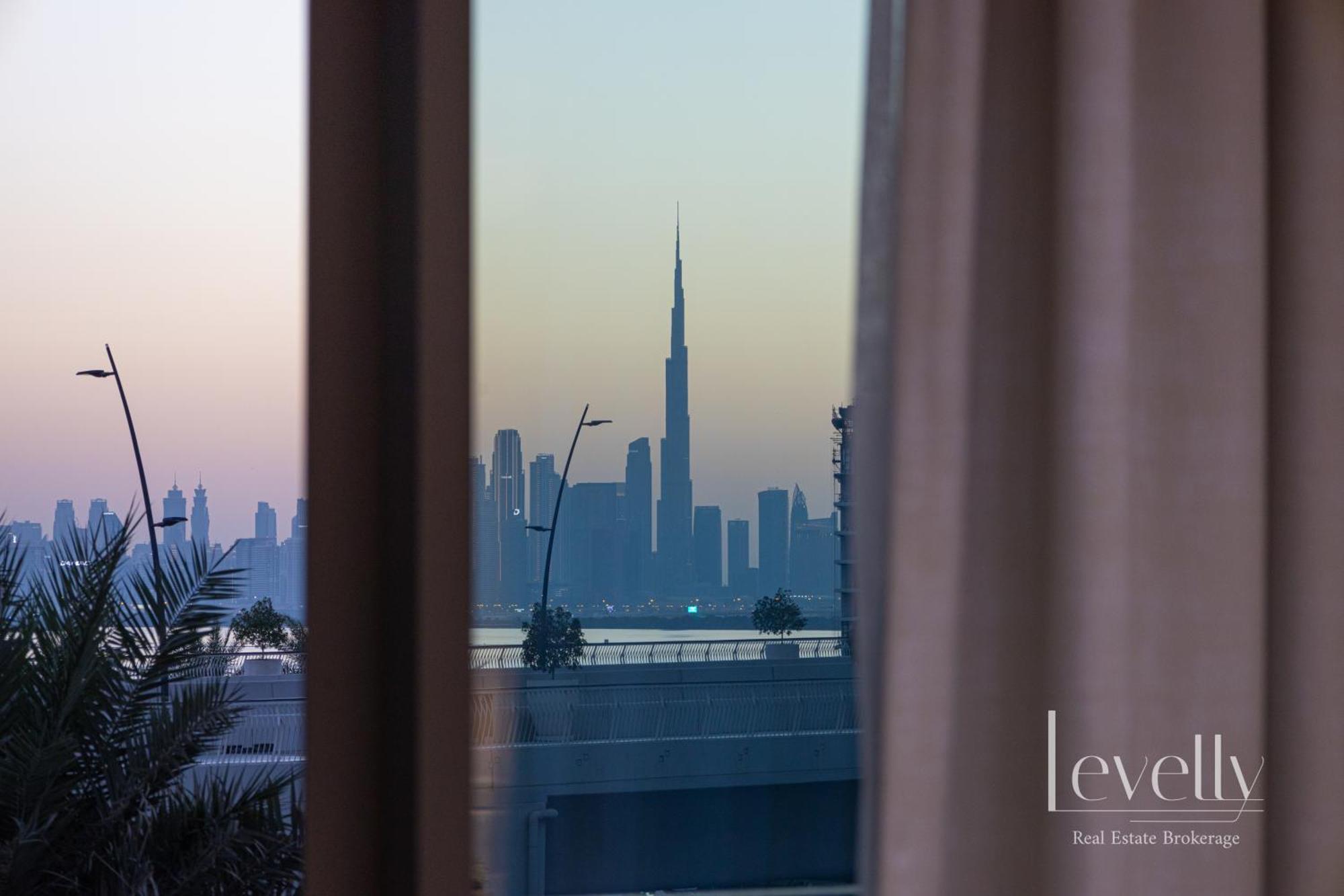 Appartement Spacious Modern 2br With Partial Burj Khalifa View