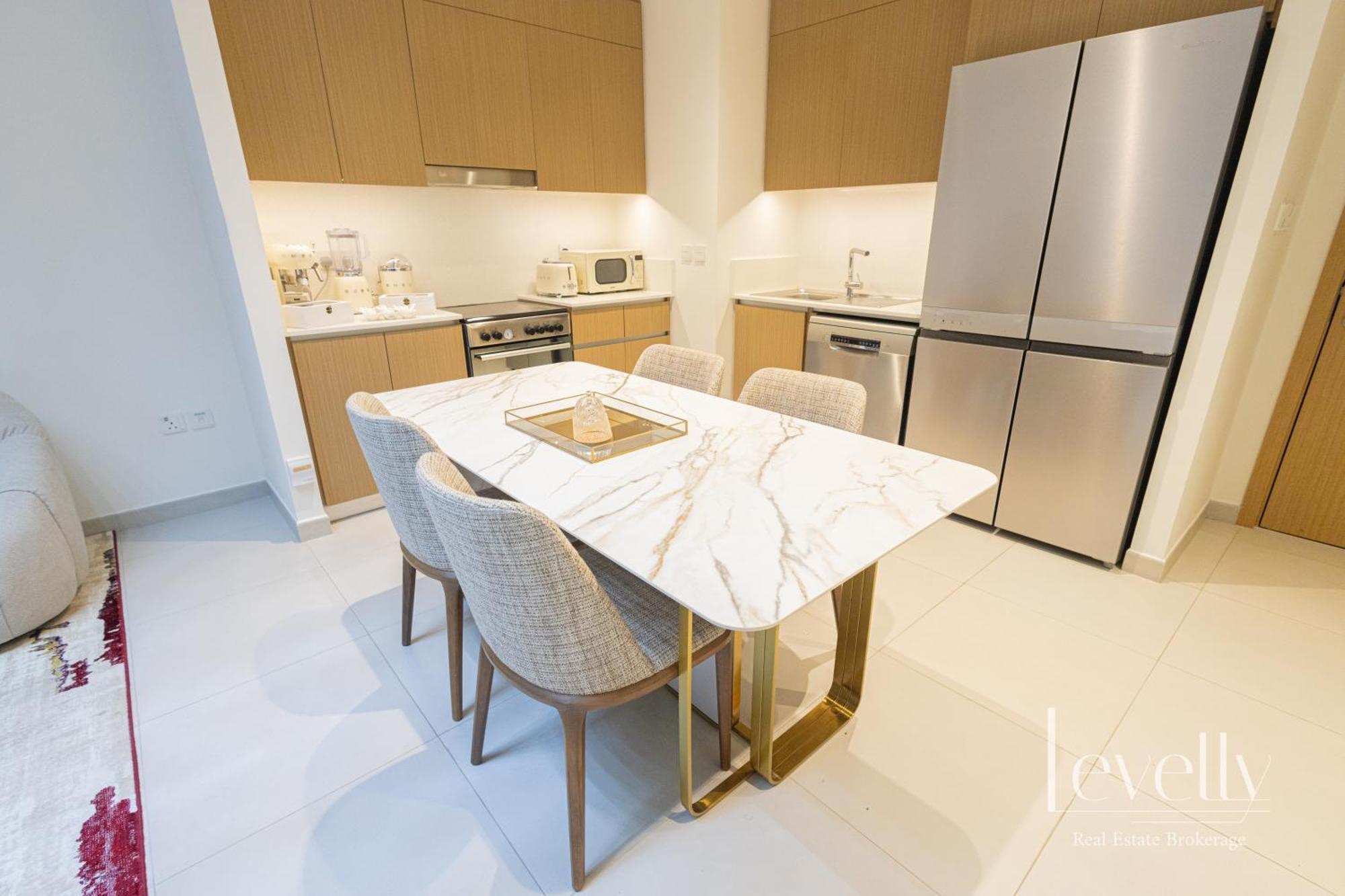 Appartement Spacious Modern 2br With Partial Burj Khalifa View